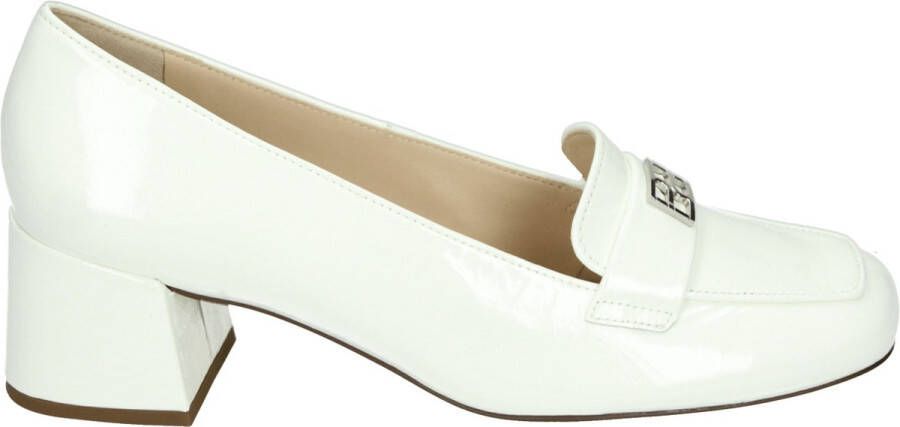 Högl Klassieke Moderne Loafer Pumps Wit Dames