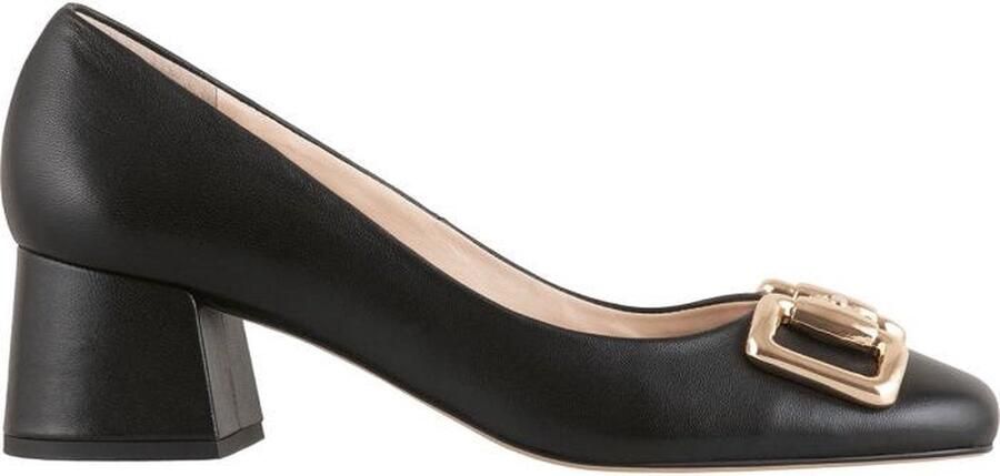 Högl Elegante Horsebit Pumps met Midi Blokhakken Zwart Dames - Foto 7