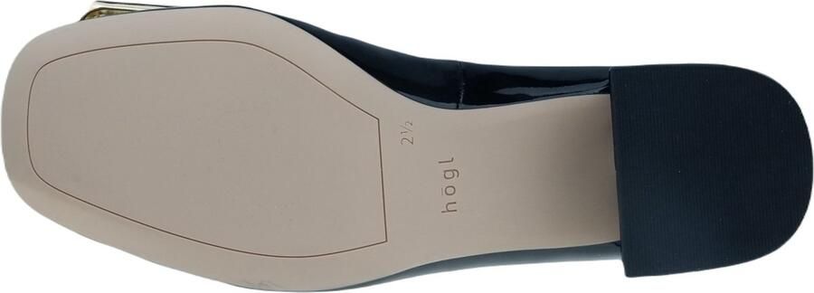 Högl Elegante Horsebit Pumps met Midi Blokhakken Zwart Dames - Foto 8