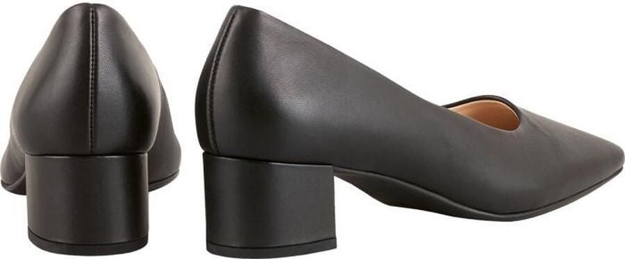 Högl Elegante Leren Blokhak Pumps Black Dames - Foto 5