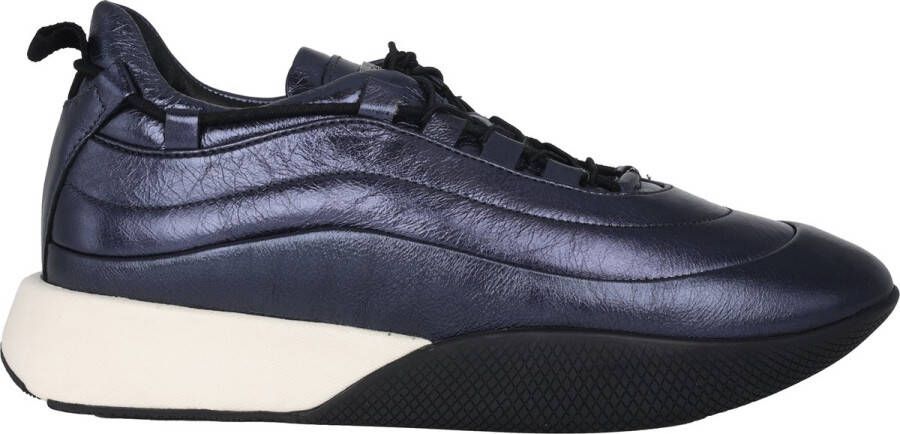 Högl Metallic Platform Sneakers Blauw Dames - Foto 1