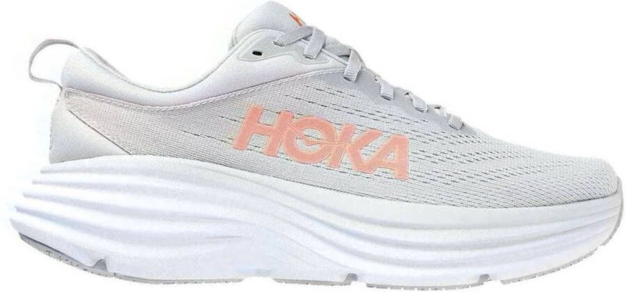 HOKA Bondi 8 Dames Grey- Dames Grey