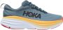 HOKA Bondi 8 Hardloopschoenen Regular grijs - Thumbnail 1