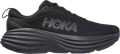 HOKA Bondi 8 Schoenen Zwart Mesh Synthetisch Foot Locker - Zwart