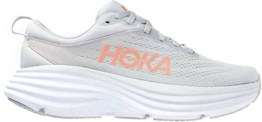 HOKA Women's Bondi 8 Hardloopschoenen Regular grijs