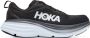 Hoka One Bondi 8 Sportschoenen Hardlopen Weg zwart wit - Thumbnail 1