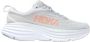 HOKA Bondi 8 Dames Grey- Dames Grey - Thumbnail 1