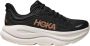 HOKA Women's Bondi 9 Hardloopschoenen 2 3 Regular zwart grijs - Thumbnail 1