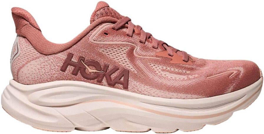 Hoka Clifton 10 Hardloopschoenen Dames Roze