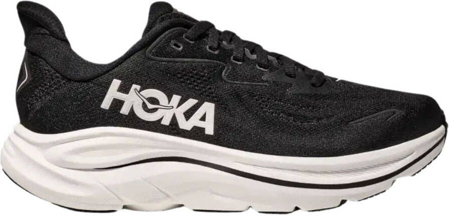 Hoka Clifton 10 Hardloopschoenen Dames Zwart