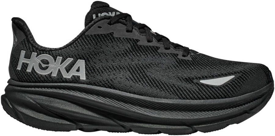 HOKA Clifton 9 GTX Hardloopschoenen zwart grijs