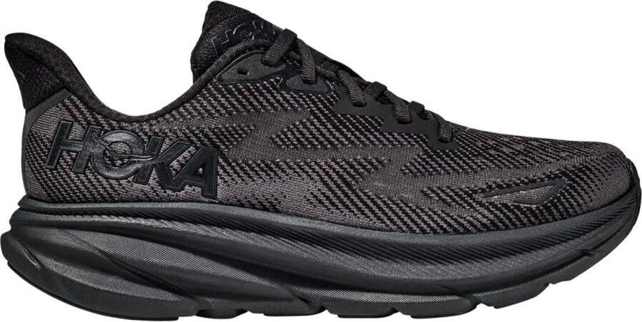 HOKA Clifton 9 Schoenen Zwart Maat: 38 2 3 Mesh Synthetisch Foot Locker