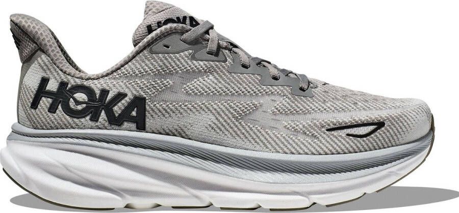 HOKA Lage Sneakers Dames Clifton 9 Maat: 40 2 3 Materiaal: Textiel Kleur: Grijs