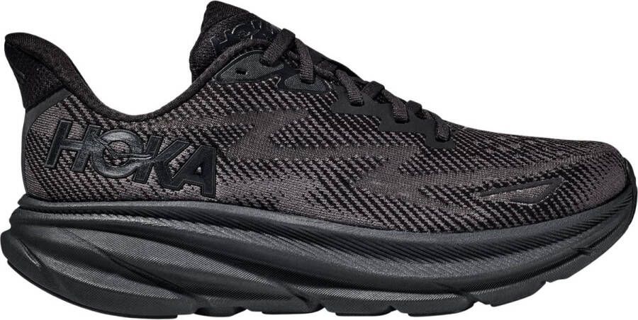 HOKA Clifton 9 Schoenen Zwart Maat: 38 2 3 Mesh Synthetisch Foot Locker