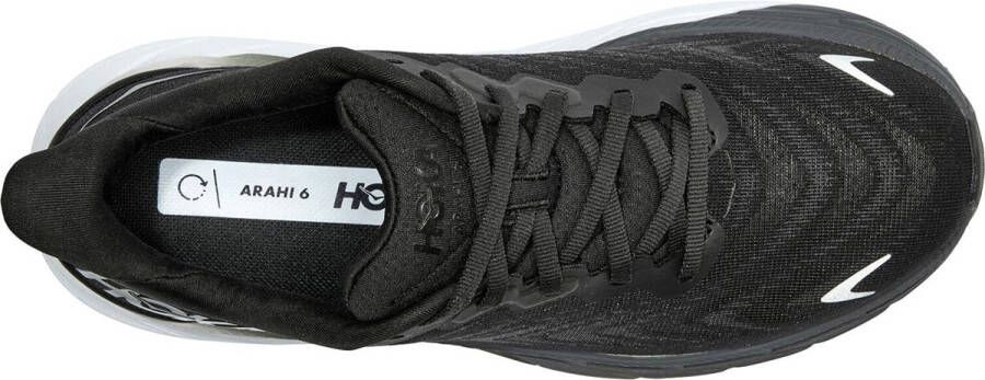 Hoka One Arahi 6 Dames Sportschoenen Hardlopen Weg zwart wit - Foto 12