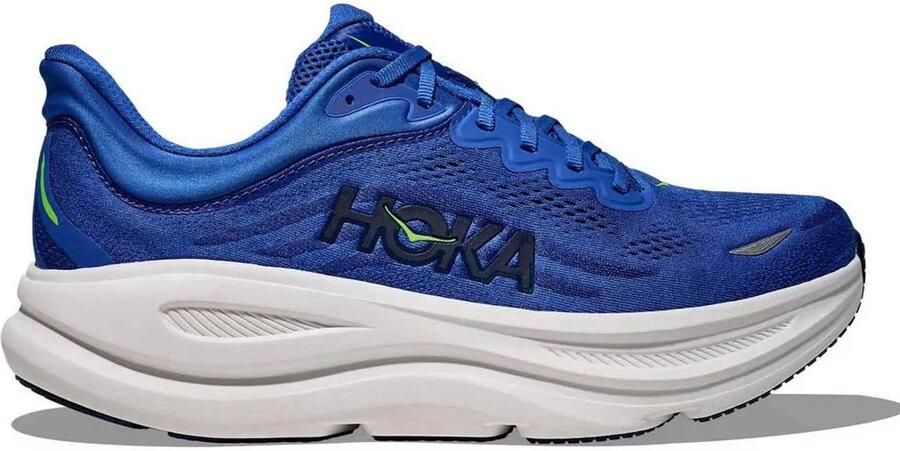 HOKA Bondi 9 Hardloopschoenen 2 3 Regular blauw