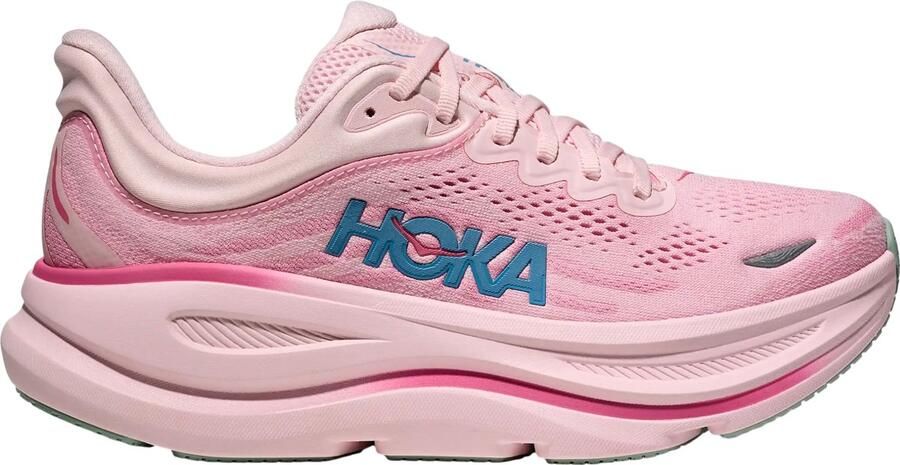 HOKA Women's Bondi 9 Hardloopschoenen Regular roze