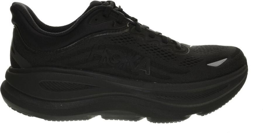 HOKA Bondi 9 Hardloopschoenen 1 3 Regular zwart grijs
