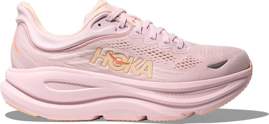 Hoka Bondi 9 W Dames Hardloopschoenen Running Schoenen Roze 1162012-LRMT