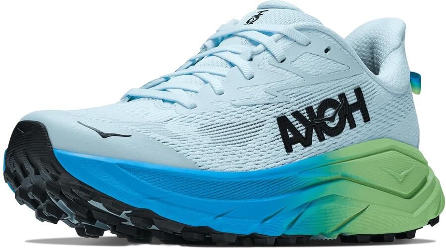 HOKA Women's Challenger 8 Trailrunningschoenen 2 3 Regular blauw groen