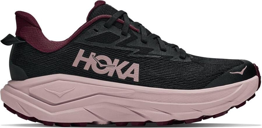 HOKA Women's Challenger 8 Trailrunningschoenen 2 3 Regular zwart pink