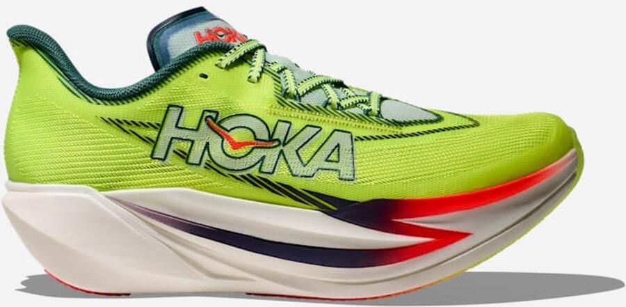 Hoka Cielo X1 3.0 Hardloopschoenen Neon geel Thyme