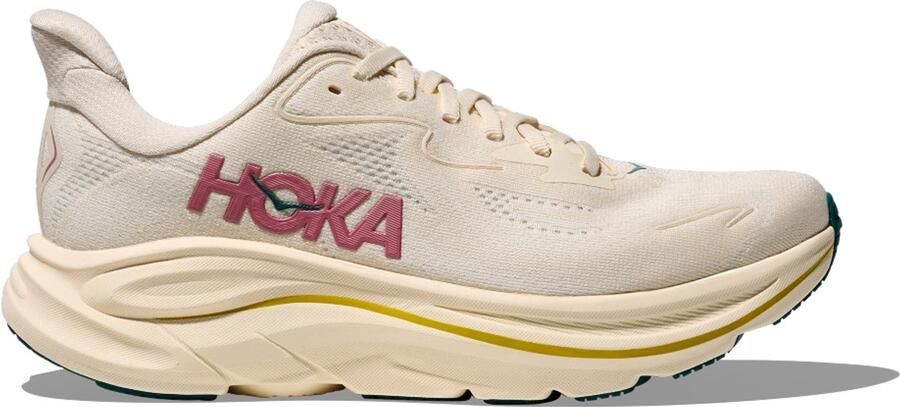 HOKA Women's Clifton 10 Hardloopschoenen 2 3 Regular beige