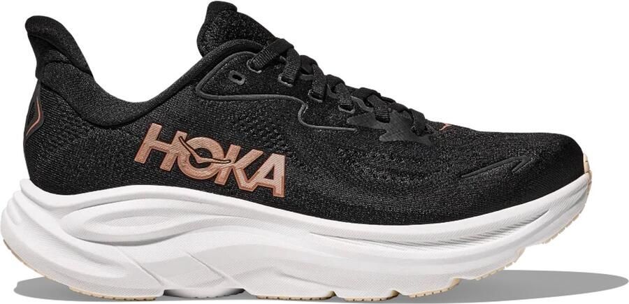HOKA 's Clifton 10 Hardloopschoenen 2 3 Regular zwart