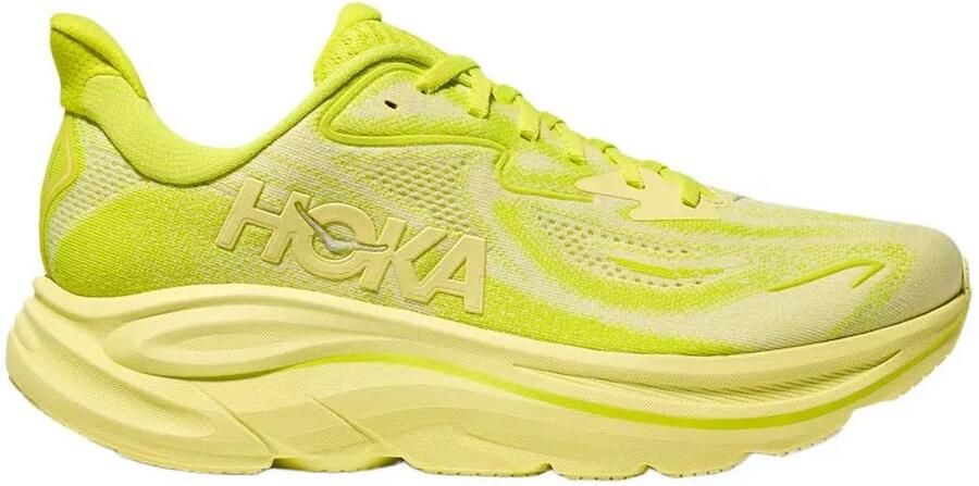HOKA Clifton 10 Hardloopschoenen 2 3 Regular geel