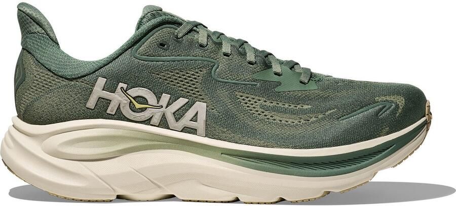 Hoka Clifton 10 Hardloopschoenen Groen Heren