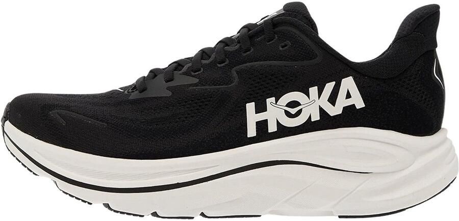 Hoka Clifton 10 Hardloopschoenen Zwart Wit 1 3 Heren