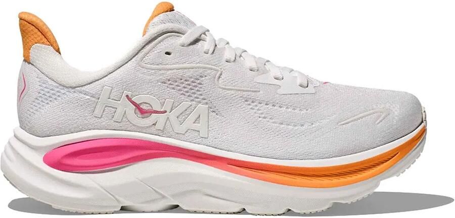 Hoka Clifton 10 Hardloopschoenen Wit Vrouw