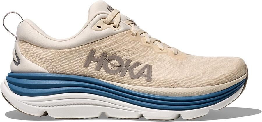 Hoka Gaviota 5 Hardloopschoen Heren Birch Foggy Night 49.1 3 D