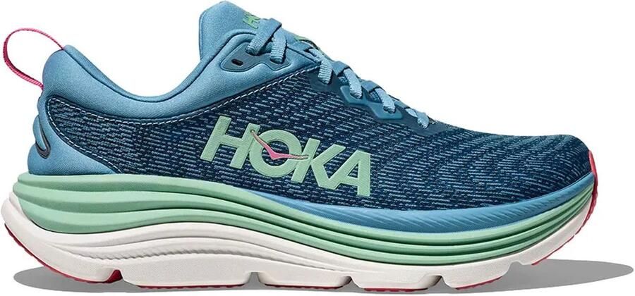 Hoka Gaviota 5 Hardloopschoenen Blauw Vrouw