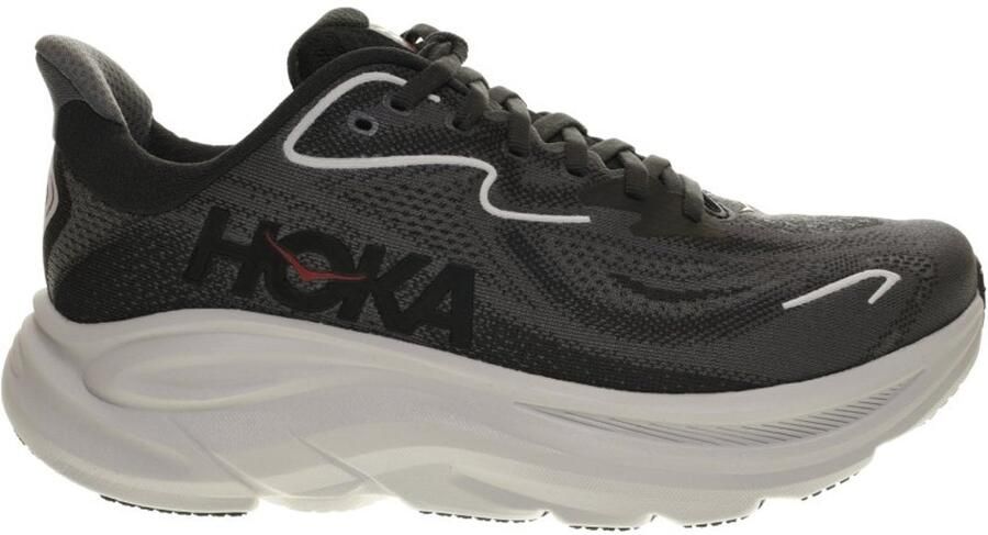 HOKA Clifton 10 Zwart- Heren Zwart