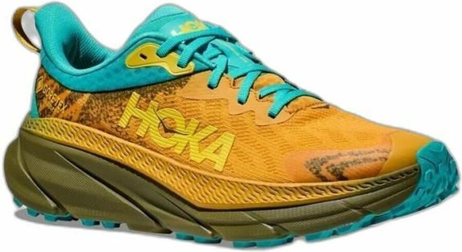 Hoka Hardloopschoenen voor Volwassenen Challenger Atr 7 Gtx Geel Oranje Mannen