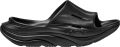 Hoka One Snel Drogende Recovery Sliders met Geventileerde Groeven Black - Zwart