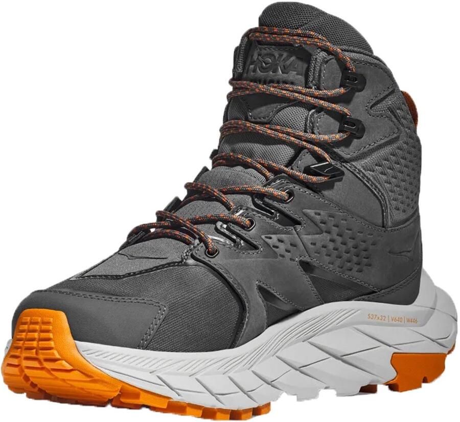 Hoka M ANACAPA MID GTX heren trekkingschoenen outdoor wandelschoenen waterdicht 1122018 grijs