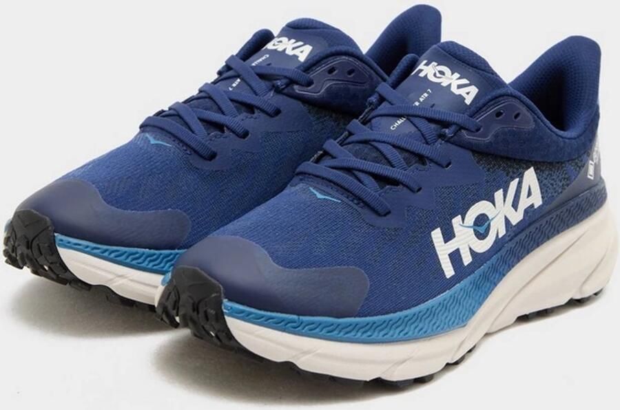 Hoka Challenger ATR 7 GTX Trail hardloopschoen Heren Midnight Blue Grout