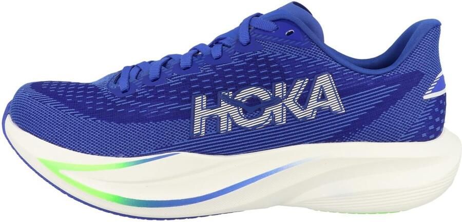 HOKA Loopschoen 'Mach 7' royal blue koningsblauw lichtgroen wit - Foto 2