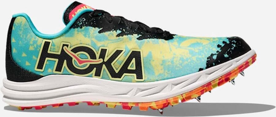 Hoka One Crescendo XC Hardloopschoenen Cielo Blauw Yuzu