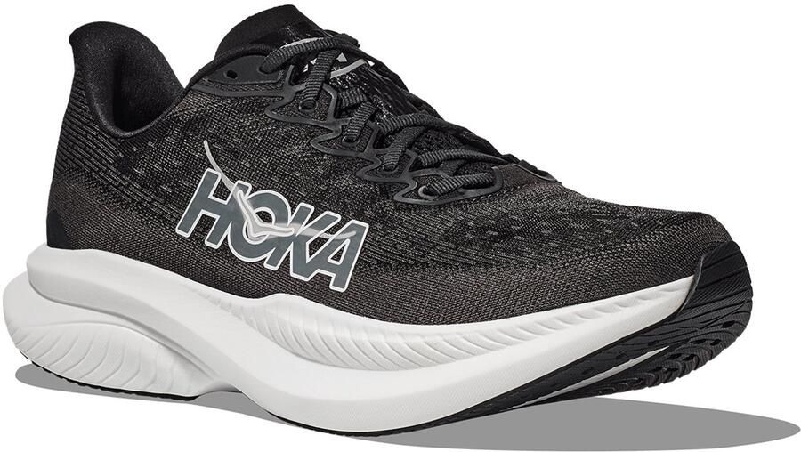 Hoka One MACH 6 Heren Hardloopschoenen Running Schoenen Zwart 1147790-BWHT - Foto 2