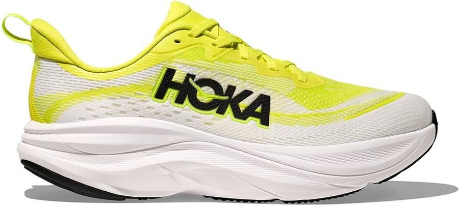 Hoka One Skyflow Hardloopschoen Neon citr neon whit