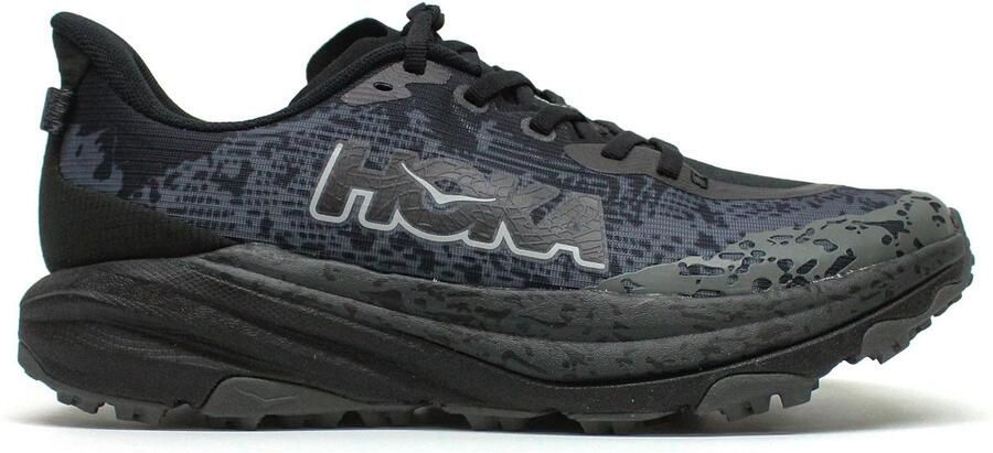 Hoka ONE Speedgoat 6 Youth hardloopschoenen Nachtblauw Neon limoen
