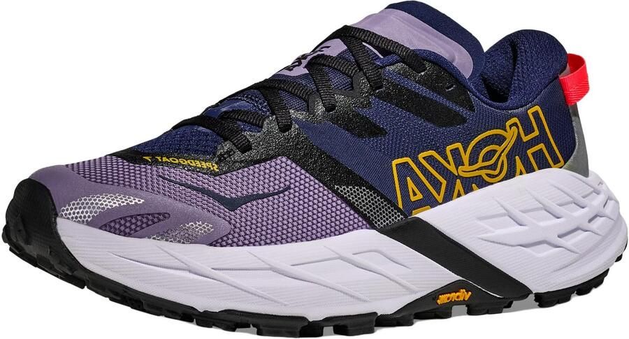HOKA Women's Speedgoat 7 Trailrunningschoenen 2 3 Regular berry jam starlight glow - Foto 3