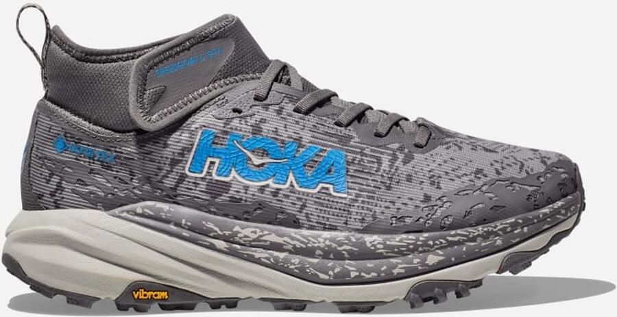 Hoka One Speedgoat Mid 6 GTX Wandelschoen Satellite Grijs Ster