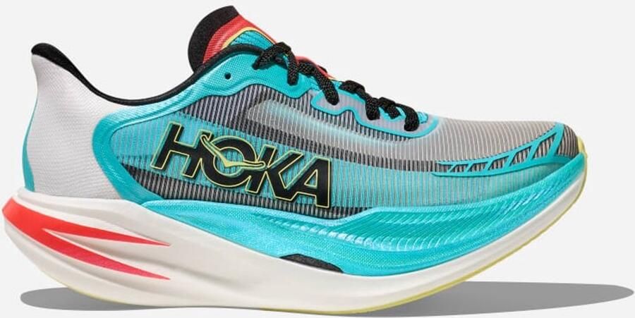 Hoka ONE U CIELO X1 2.0 Hardloopschoen Frost zwart