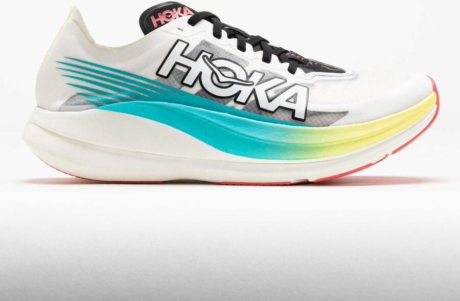 Hoka One U Rocket X 2 Hardloopschoen Yuzu Cielo Blue