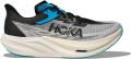 Hoka Rocket X 3 White Black Unisex - Blauw