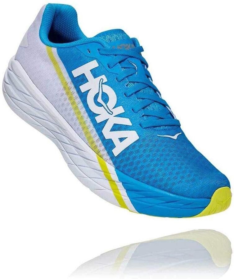 Hoka Rocket X Hardloopschoenen Heren Blauw 45 1 3